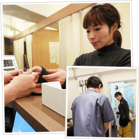 お会計・お見送り